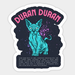 duran duran Sticker